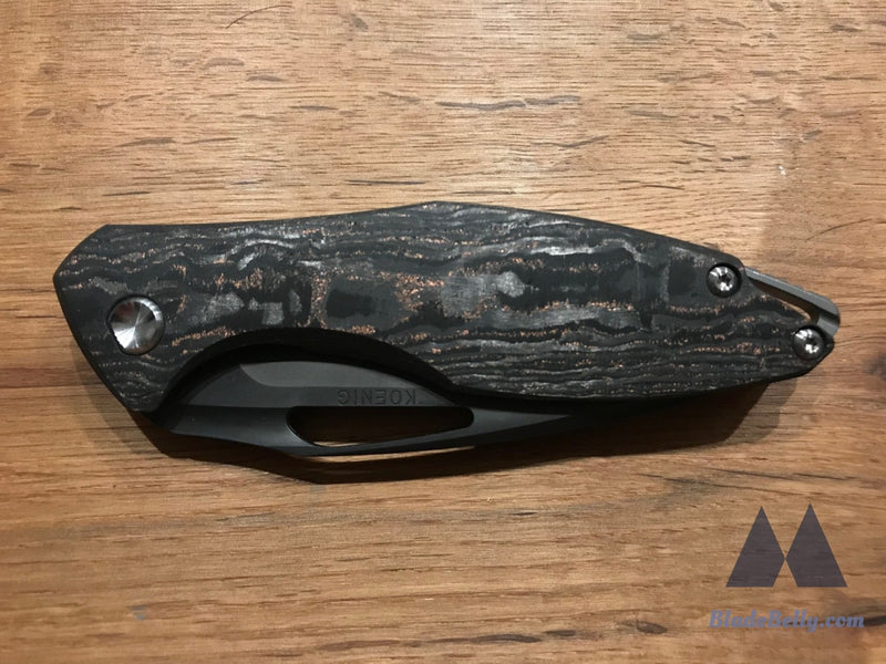 Koenig Arius - Polished Dlc Copper Dust Carbon Fiber And Hardware