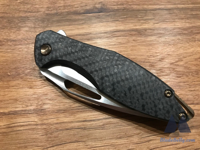 Koenig Arius - Satin Flats Carbon Fiber With Bronze