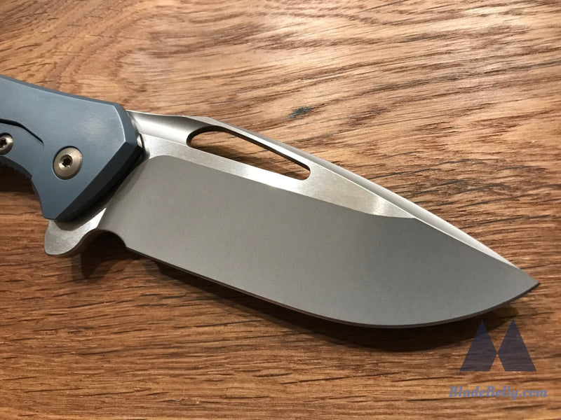 Koenig Arius - Satin Flats Matte Blue Scales Lightening Pockets