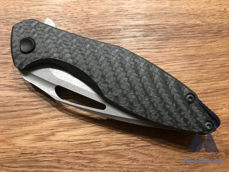 Koenig Arius - Stonewashed Black Carbon Fiber