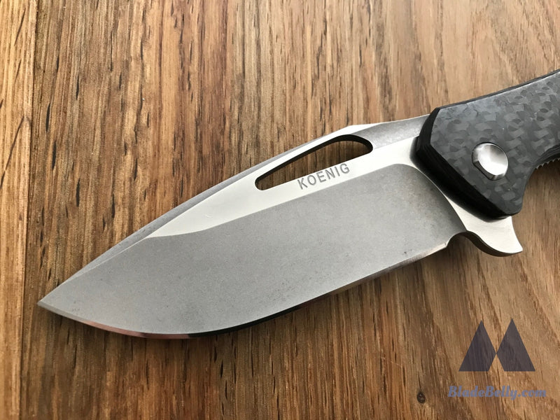 Koenig Arius - Stonewashed Carbon Fiber