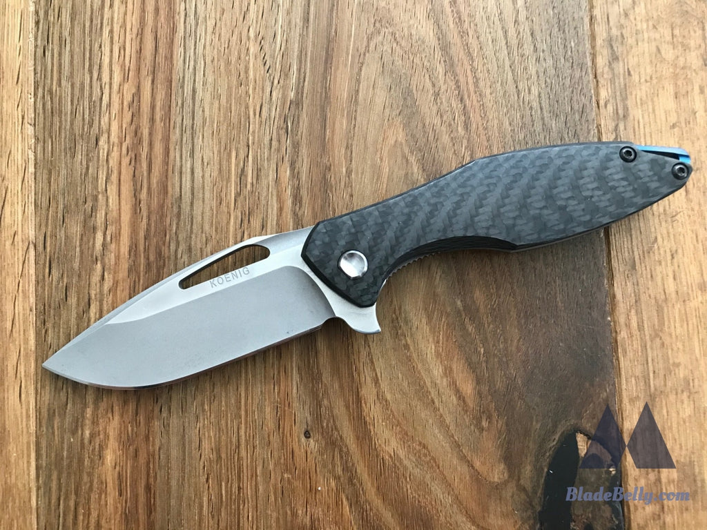 Koenig Arius - Stonewashed Carbon Fiber