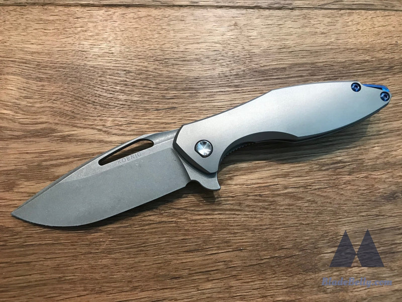 Koenig Arius - Stonewashed Contoured Titanium Lightening Pockets