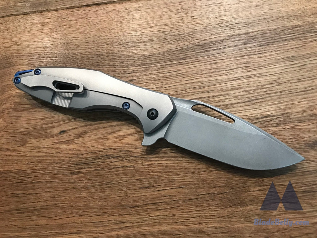 Koenig Arius - Stonewashed Contoured Titanium Lightening Pockets