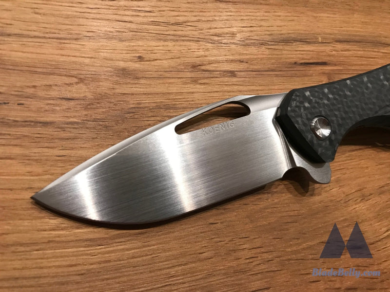 Koenig Arius Style 55 #064 - Hand Rub Carbon Fiber And Lightening Pockets