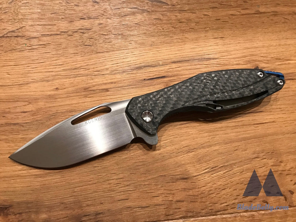 Koenig Arius Style 55 #064 - Hand Rub Carbon Fiber And Lightening Pockets