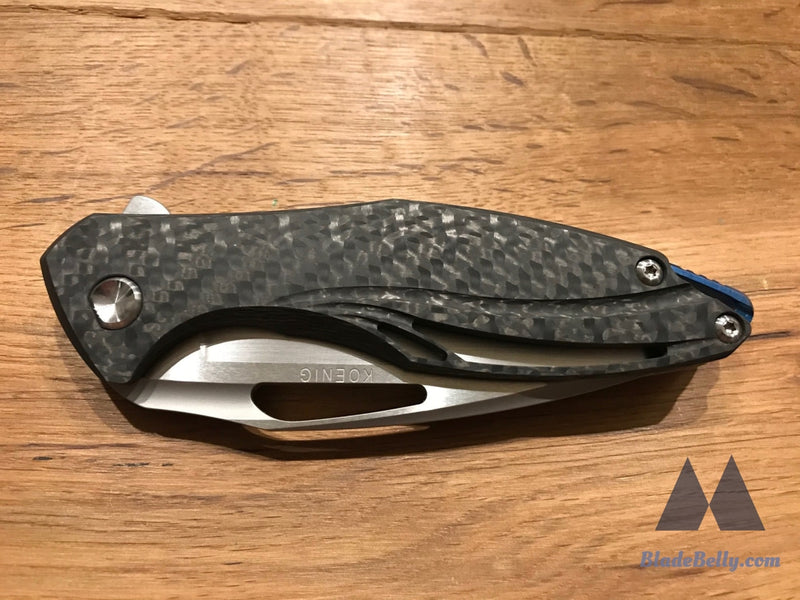 Koenig Arius Style 55 #064 - Hand Rub Carbon Fiber And Lightening Pockets