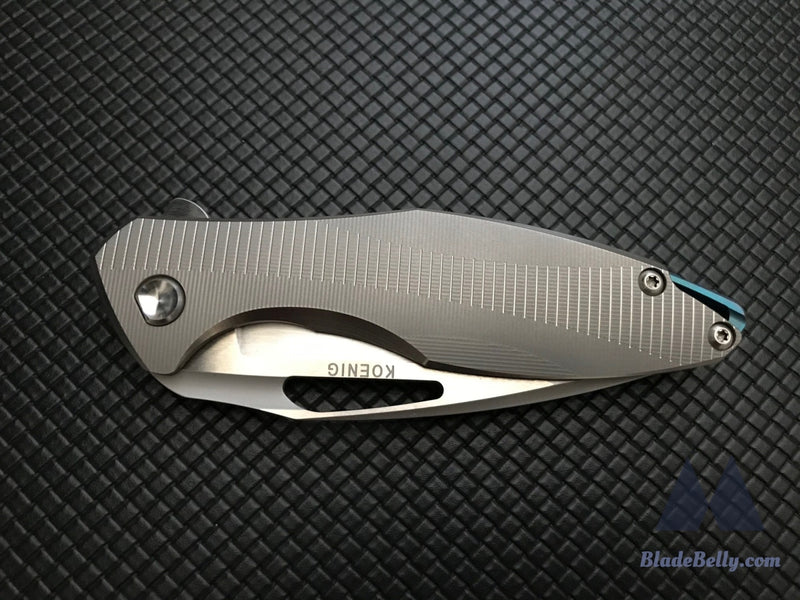 Koenig Arius Style 57 Extra Thin #4 - Hand Rub Blade Lightening Pockets