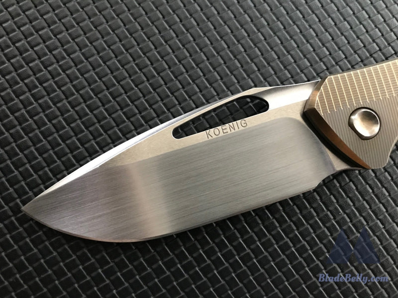 Koenig Arius Style 57 - Flipper Delete Hand Rub Bronze Handle