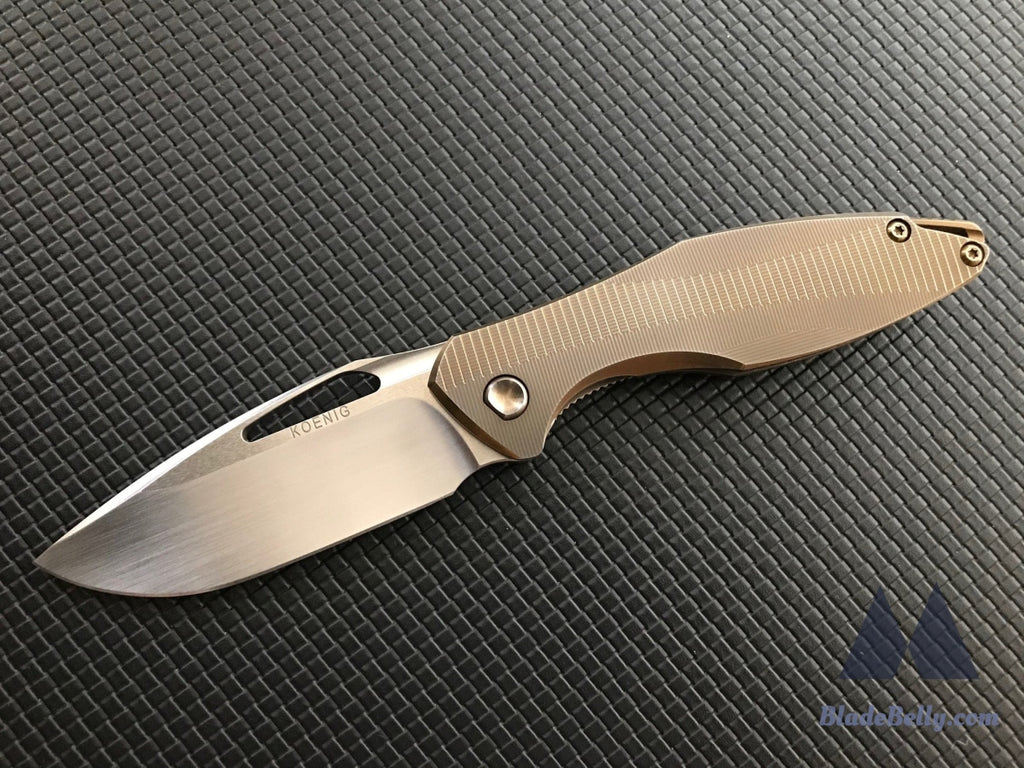 Koenig Arius Style 57 - Flipper Delete Hand Rub Bronze Handle