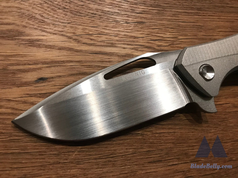 Koenig Arius Style 57 - Hand Rub Bead Blasted Handle