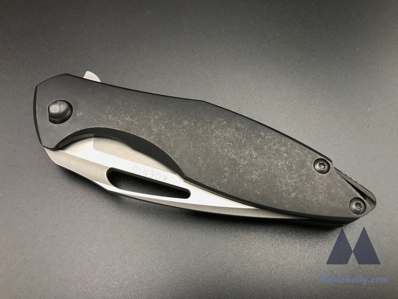 Koenig Arius - Two Tone Polished Flats Distressed Dlc Handle And Hardware