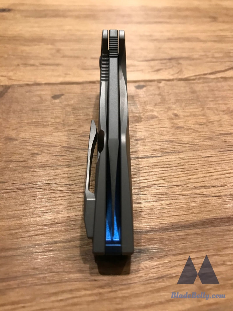 Koenig Goblin - Polished Dlc Blade With Blue Hardware