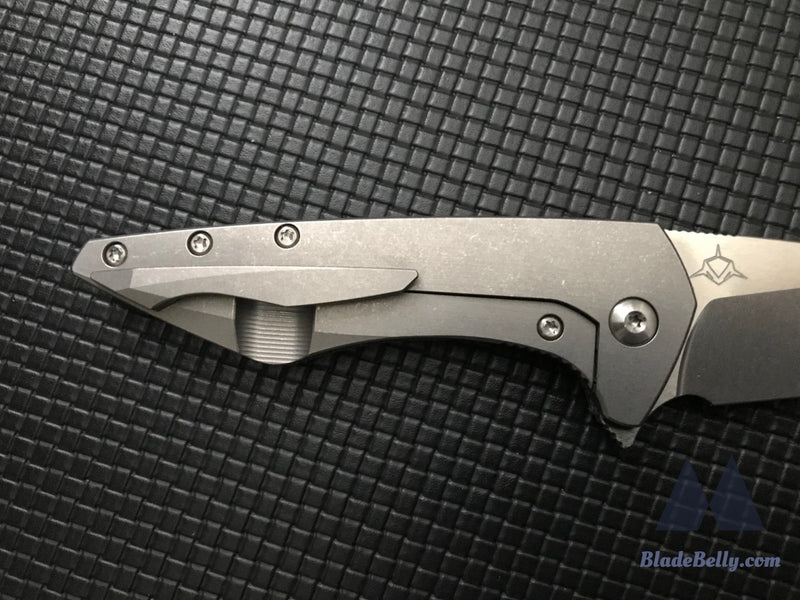 Koenig Mini Goblin - Burnished Satin Flats With Black Micarta