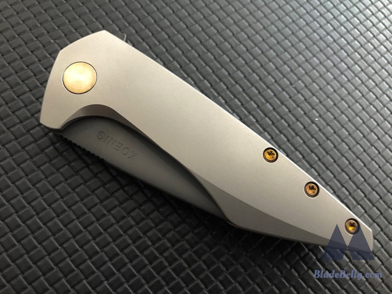 Koenig Mini Goblin - Dlc Blade Bronze Pivot & Hardware