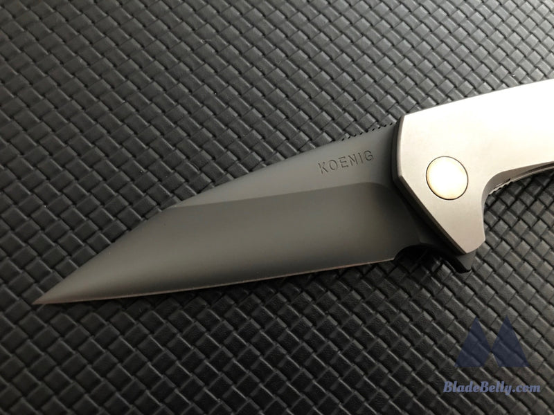 Koenig Mini Goblin - Dlc Blade Bronze Pivot & Hardware