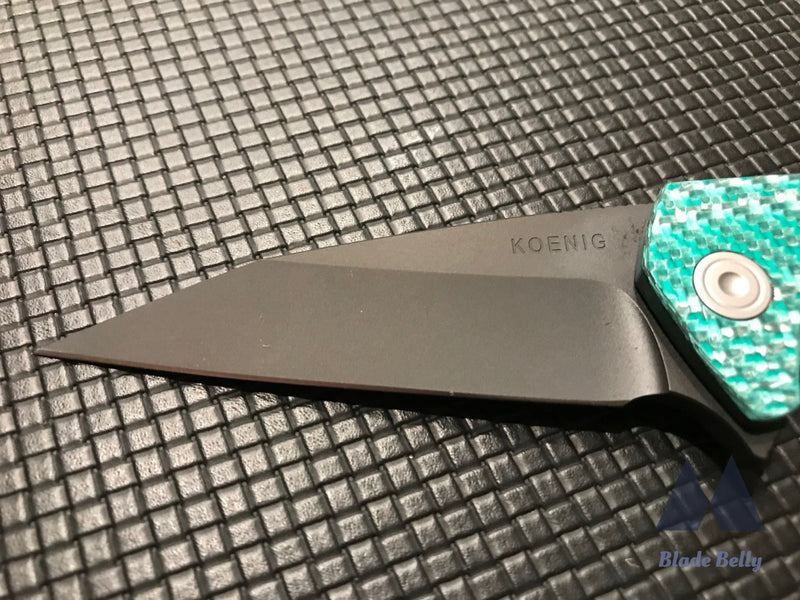 Koenig Mini Goblin - Dlc Wharncliffe And Aqua Carbon Twill