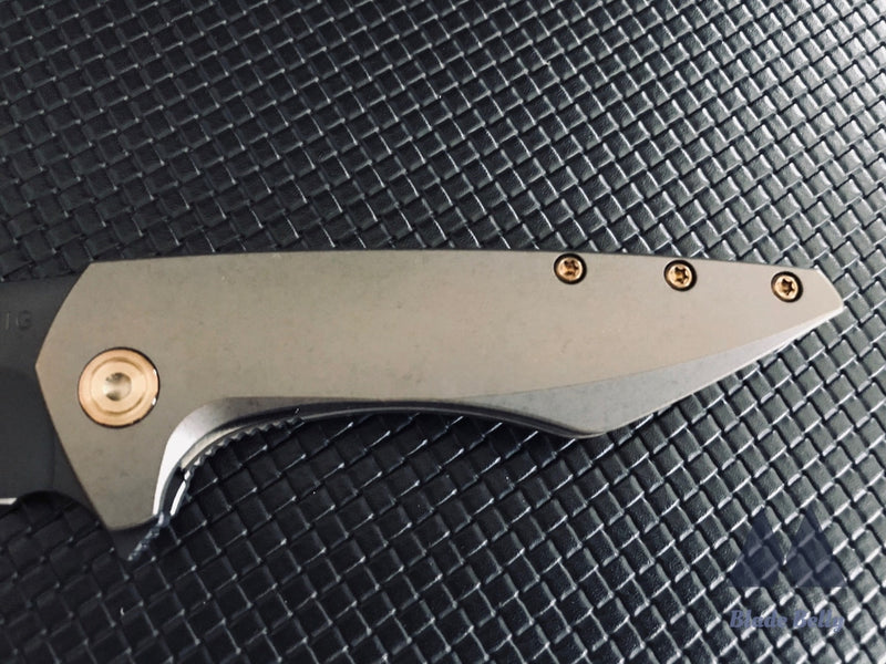 Koenig Mini Goblin - Dlc Wharncliffe And Bronze Handles W/ Hardware