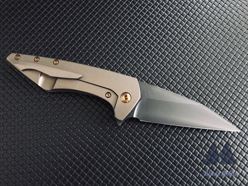 Koenig Mini Goblin - Dlc Wharncliffe And Bronze Handles W/ Hardware