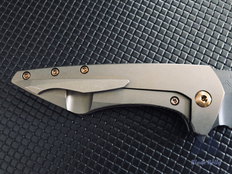 Koenig Mini Goblin - Dlc Wharncliffe And Bronze Handles W/ Hardware