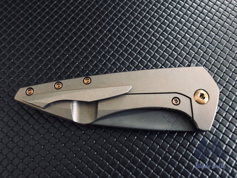 Koenig Mini Goblin - Dlc Wharncliffe And Bronze Handles W/ Hardware