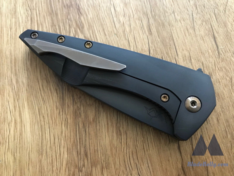 Koenig Mini Goblin - Polished Dlc Blade And Handle Bronze Hardware