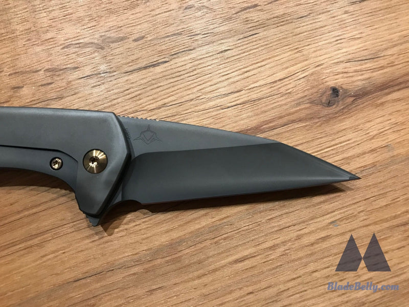 Koenig Mini Goblin - Polished Dlc Blade And Handle Bronze Hardware