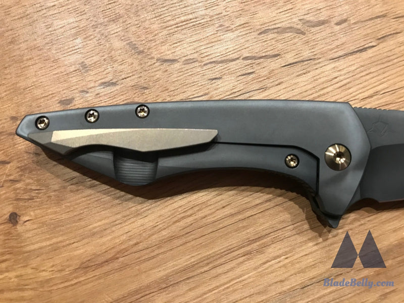 Koenig Mini Goblin - Polished Dlc Blade And Handle Bronze Hardware