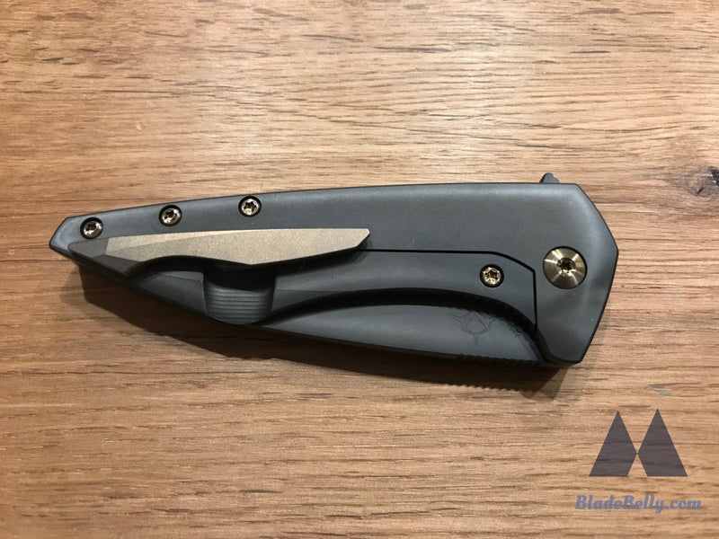 Koenig Mini Goblin - Polished Dlc Blade And Handle Bronze Hardware