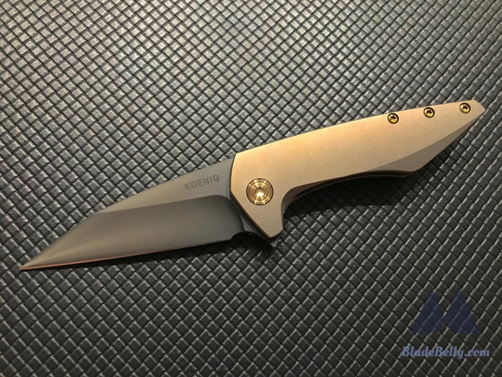 Koenig Mini Goblin - Polished Dlc Bronze Handle And Hardware