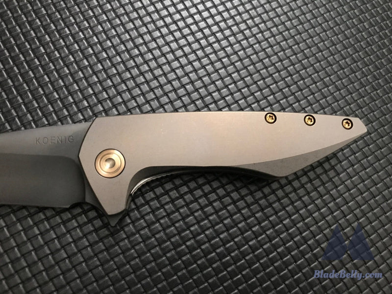 Koenig Mini Goblin - Polished Dlc With Bronze Handles