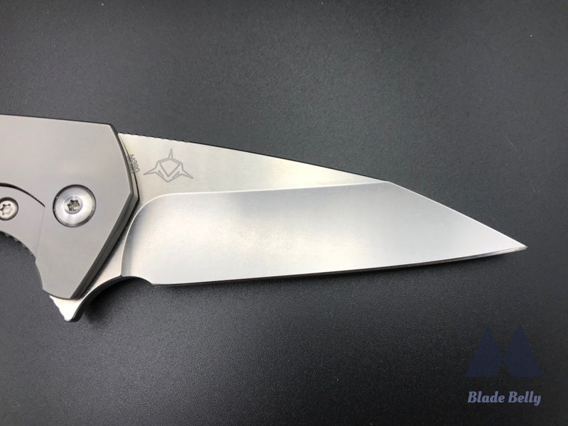 Koenig Mini Goblin - Polished Flats W/ Aqua Carbon Twill Handle