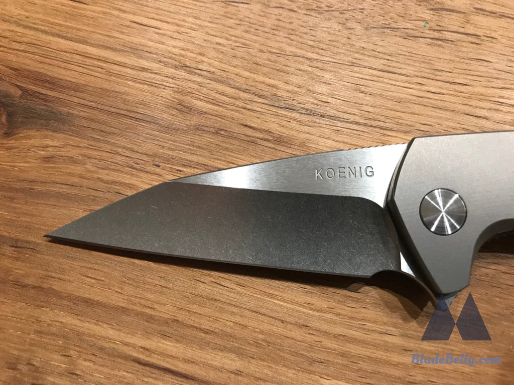 Koenig Mini Goblin - Polished Flats With Contoured Ti