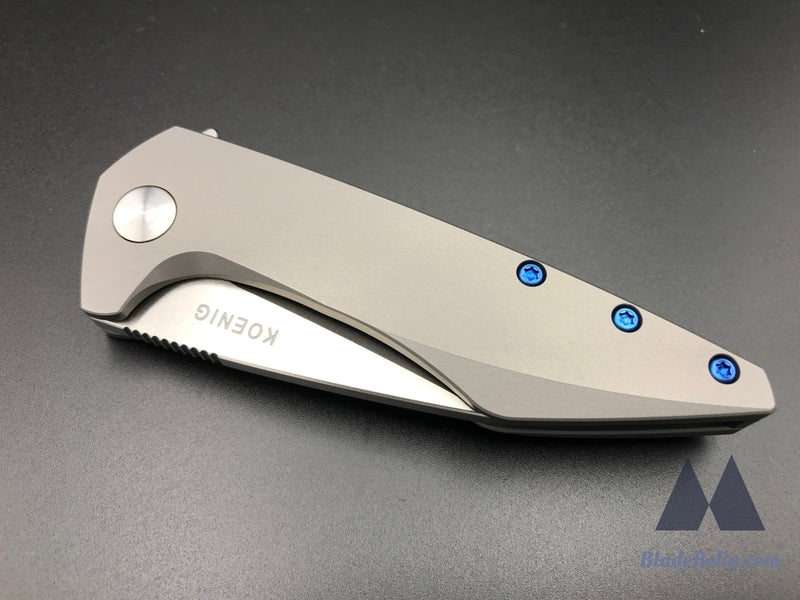 Koenig Mini Goblin - Polished Flats With Contoured Ti