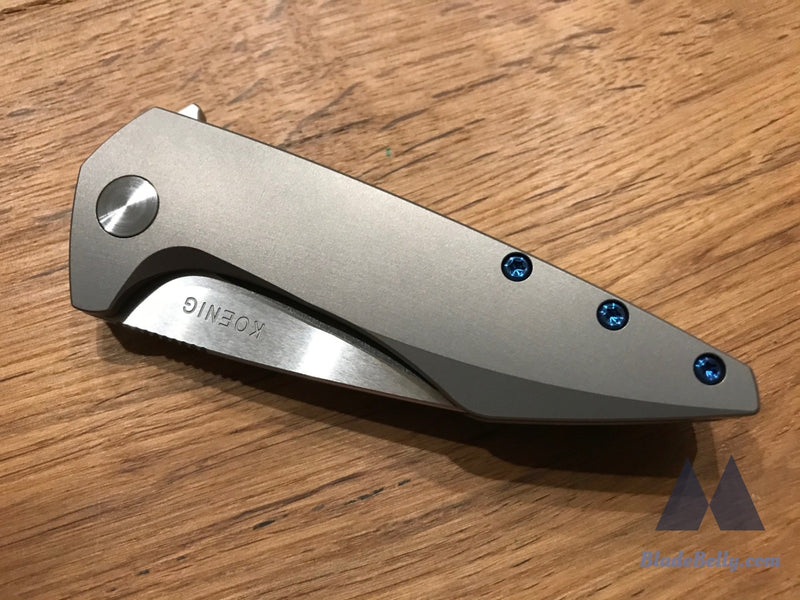 Koenig Mini Goblin - Polished Flats With Contoured Ti