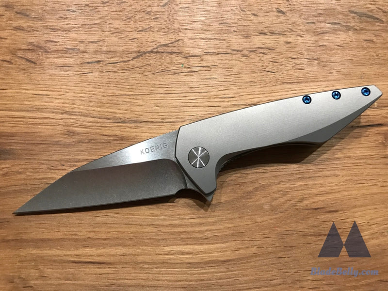 Koenig Mini Goblin - Polished Flats With Contoured Ti