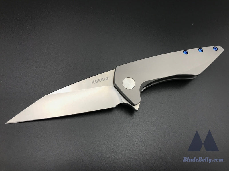 Koenig Mini Goblin - Polished Flats With Contoured Ti