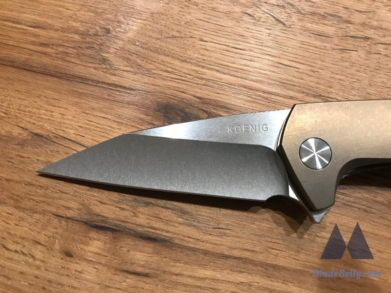 Koenig Mini Goblin - Satin Flats Anodized Bronze