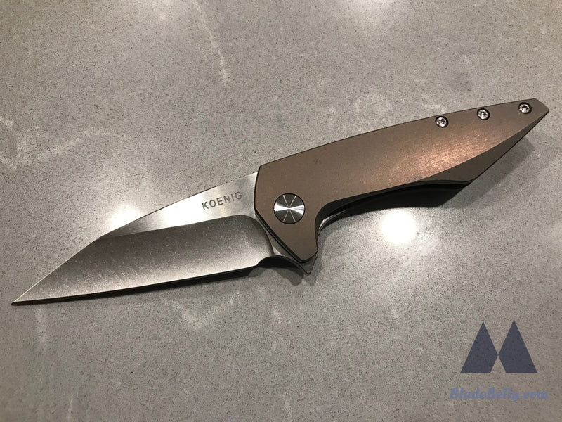 Koenig Mini Goblin - Satin Flats Anodized Bronze