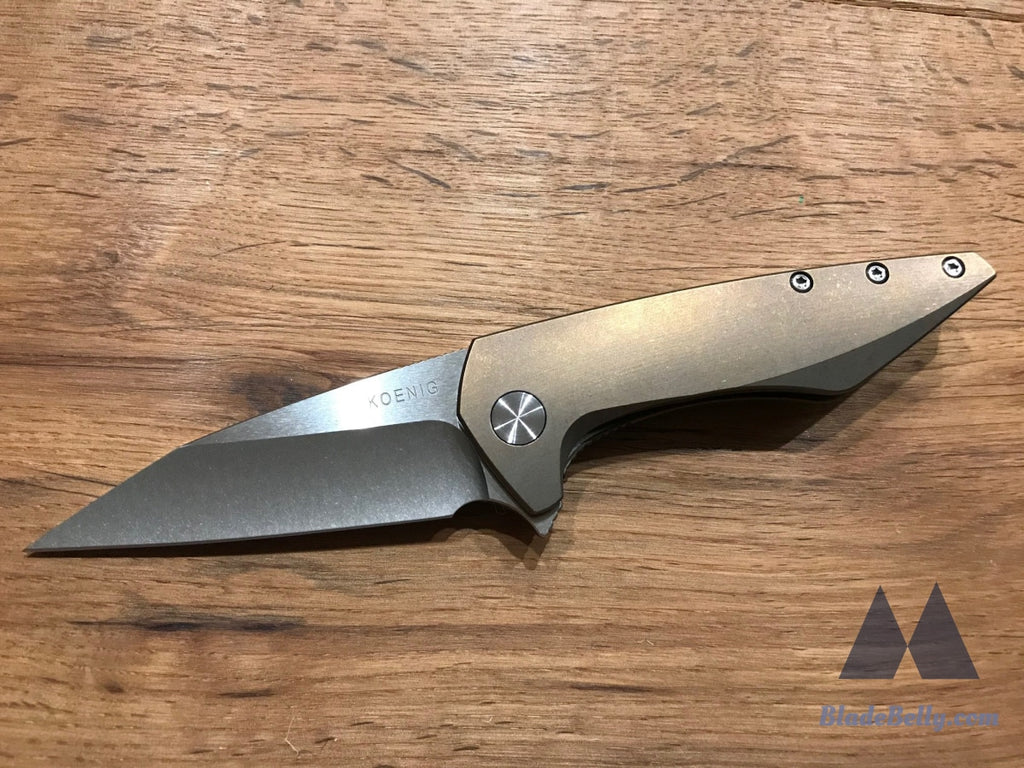 Koenig Mini Goblin - Satin Flats Anodized Bronze