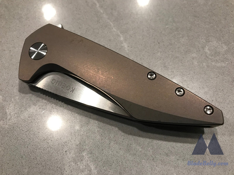 Koenig Mini Goblin - Satin Flats Anodized Bronze