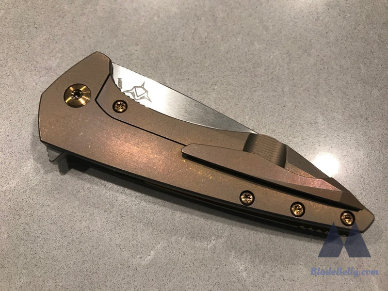 Koenig Mini Goblin - Satin Flats Bronze Handle And Hardware