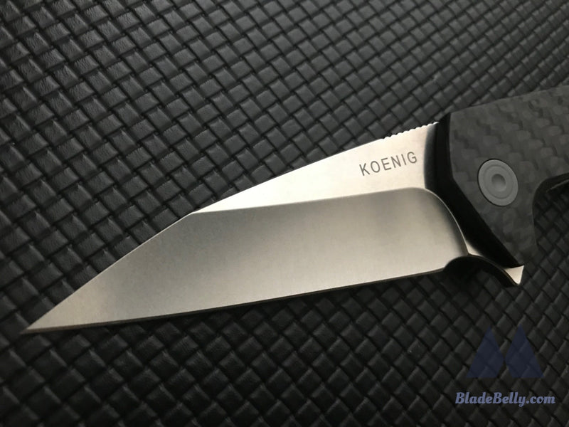 Koenig Mini Goblin - Satin Flats Carbon Fiber Dlc Hardware