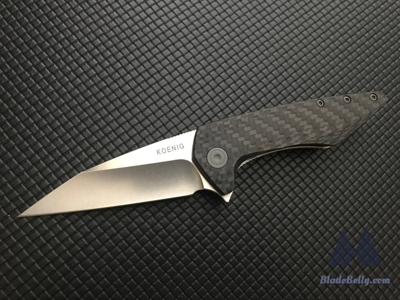 Koenig Mini Goblin - Satin Flats Carbon Fiber Dlc Hardware