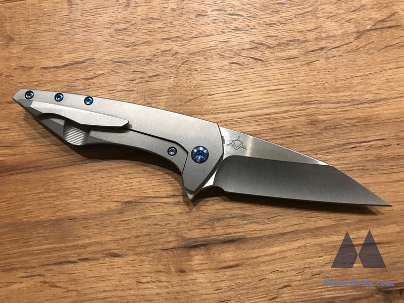 Koenig Mini Goblin - Satin Flats With Blue Twill Carbon Fiber