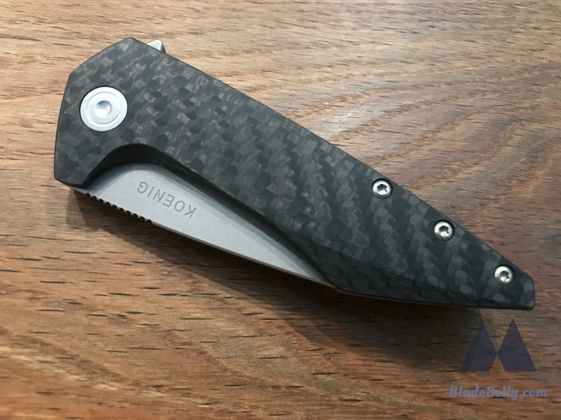 Koenig Mini Goblin - Stonewashed Black Carbon Fiber