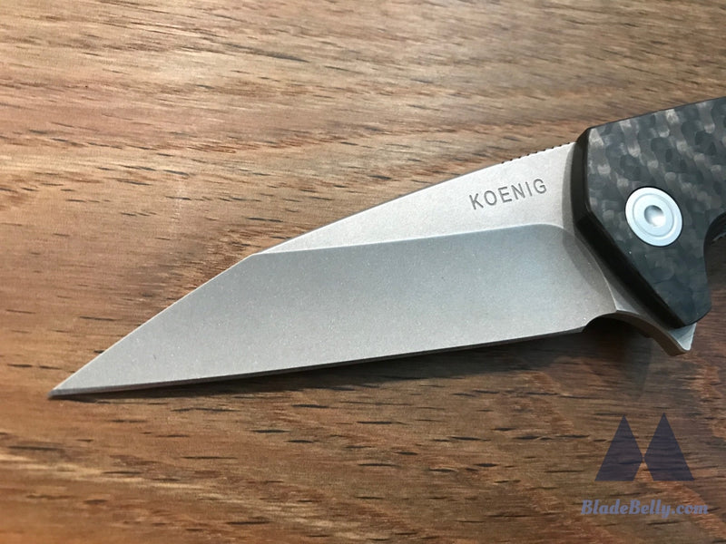 Koenig Mini Goblin - Stonewashed Black Carbon Fiber