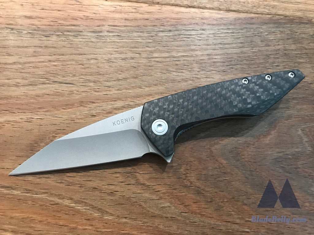 Koenig Mini Goblin - Stonewashed Black Carbon Fiber