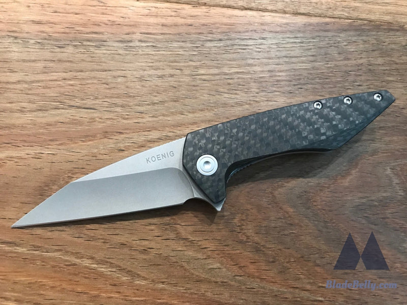 Koenig Mini Goblin - Stonewashed Black Carbon Fiber