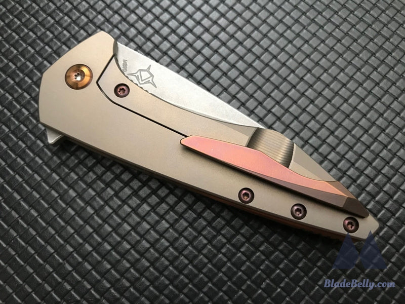 Koenig Mini Goblin - Stonewashed Polished Bronze Hardware